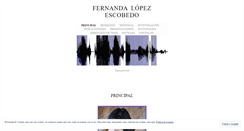 Desktop Screenshot of fernandalopez-escobedo.com